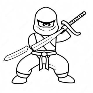 Kai Ninjago Karddal Szinezolap 87237 27797