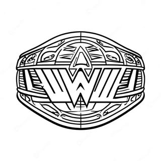 Wwe Bajnoki Merkozes Szinezolap 87261-27811