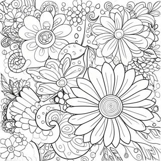 Kreativ Pottyos Virag Szinezolap 87365-27894