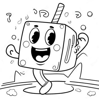 Boldog Wubbox Tancol Szinezolap 87521 28019