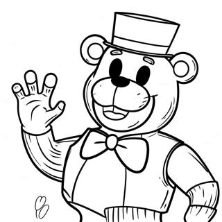 Remiszto Freddy Fazbear Kifestolap 87748-28186