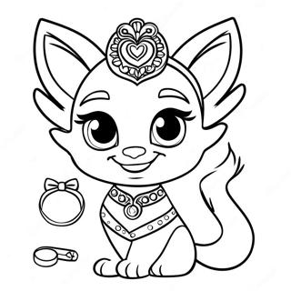 Clawdeen Wolf Stilusos Kiegeszitokkel Szinezolap 87877 28470