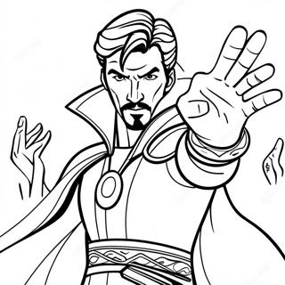 Doctor Strange Varazslatokat Szor Szinezolap 87928 28326