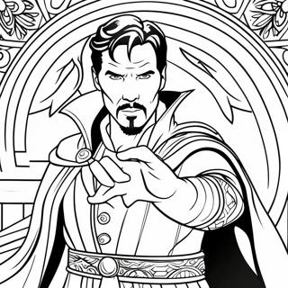 Doctor Strange Az Agamotto Szemevel Szinezolap 87930-28513