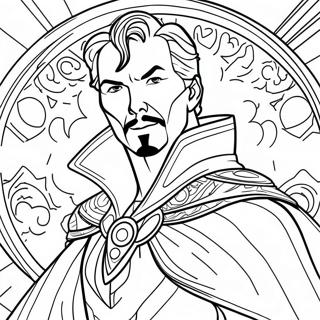 Doctor Strange Misztikus Csataban Szinezolap 87931-28339