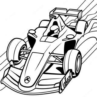 Forma 1 Versenyzo Akcioban Szinezo Oldal 88007 28392