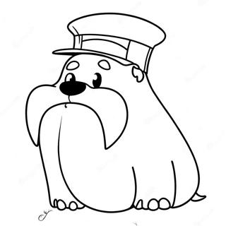 Rajzfilm Foka Kalappal Szinezo 88110 28650