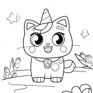 Unikitty Szinezolap 89368-29615