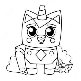 Unikitty Szinezolap 89368-29616