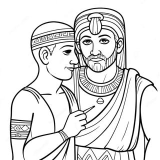 Jozsef Es A Farao Szinezolap 90379-30406