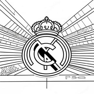 Real Madrid Szinezolap 90813-30734