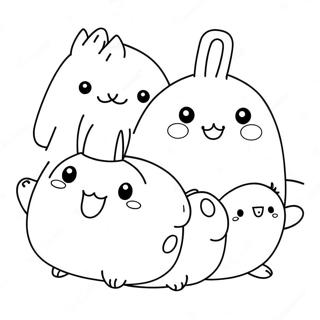 Cuki Molang Es Baratai Szinezolap 90917-30817