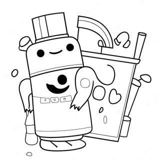 Szines Storybots Kaland Szinezolap 91148-30999