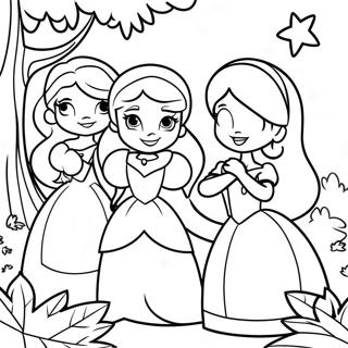 Buvos Oszi Disney Hercegnok Szinezolap 91329 31209