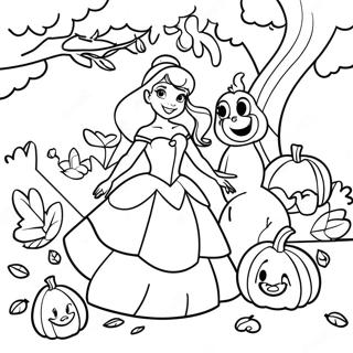 Buvos Oszi Disney Hercegnok Szinezolap 91329 31211