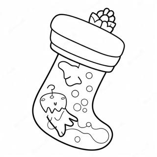 Cuki Karacsonyi Harisnya Szinezolap 91432 31291