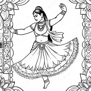 Hagyomanyos Indian Tanc Szinezo 91889-31651