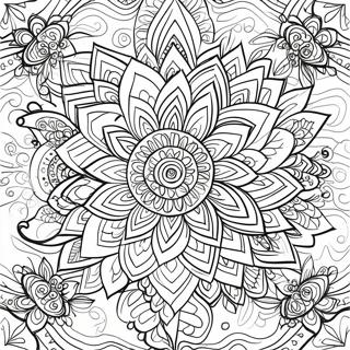 Bonyolult Rangoli Mintak Szinezooldal 92169 31867