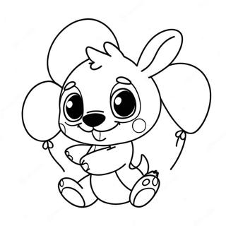 Jatekos Stitch Lufikkal Szinezolap 92378-32035