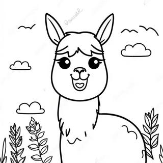 Boldog Llama Llama Szinezolap 92584-32190