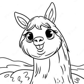 Boldog Llama Llama Szinezolap 92584-32191