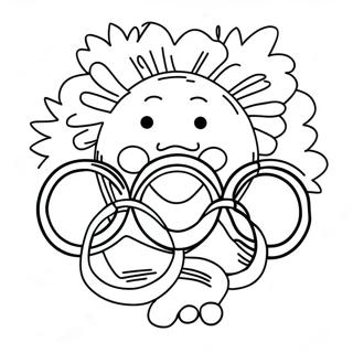 Olimpiai Szinezolap 92787-32344
