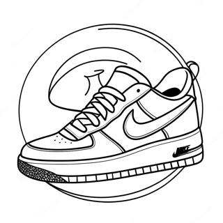 Nike Logo Szinezo Oldal 9289-1396