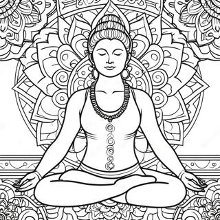 Joga Poz Meditacio Szinezolap 93098-32599