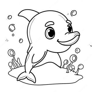 Aranyos Baba Delfin Szinezolap 93330 32776