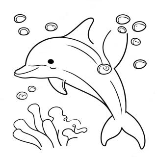 Kecses Delfin A Viz Alatt Szinezolap 93331 32779