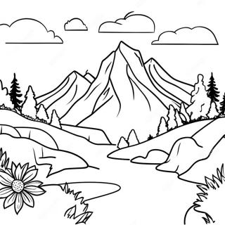 Fenseges Hegyi Tajak Videk Szinezooldal 93457-32872