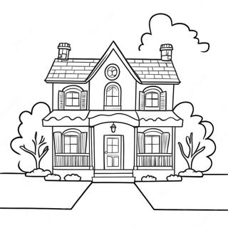 Bajos Videki Hazak Szinezooldal 93458 32875