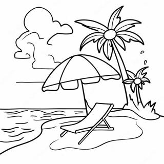 Napfenyes Tengerparti Vakacio Szinezolap 93588 32979