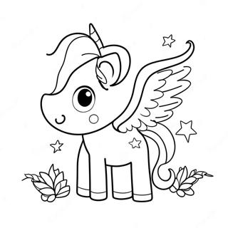 Aranyos Egyszarvu Nagy Szarnyakkal Szinezolap 93897 33218