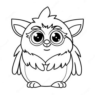 Furby Szines Szorrel Szinezolap 94102 33374
