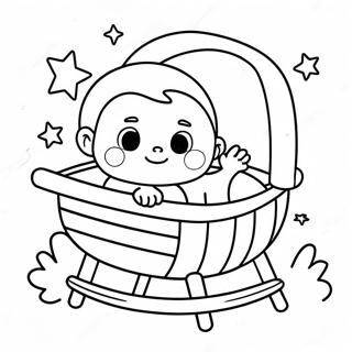 Aranyos Baba Kisagyban Szinezooldal 94282 33510