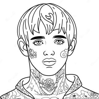 Lil Peep Színezők