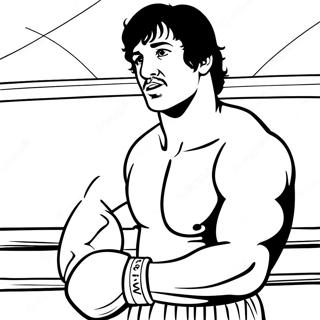Rocky Balboa A Ringben Szinezo Színezők