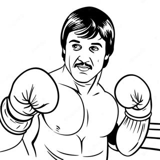 Rocky Balboa A Ringben Szinezo Színezők