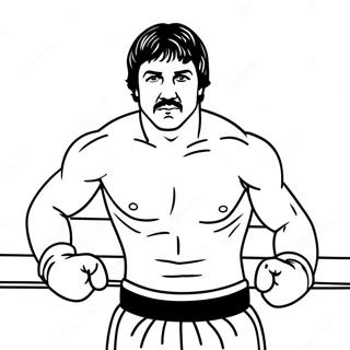 Rocky Balboa A Ringben Szinezo Színezők
