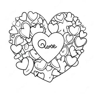 Szines Beszelgeto Szivek Szinezolap 94592-33947