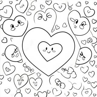 Szines Beszelgeto Szivek Szinezolap 94592-33948