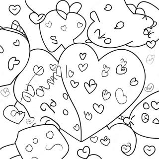 Jatekos Beszelgeto Szivek Szinezolap 94593-33812