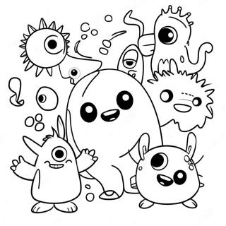 Jatekos Szam Szornyek Szinezolap 94851-34150