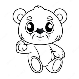 Cuki Bruins Medve Maszkot Szinezooldal 95004 34264