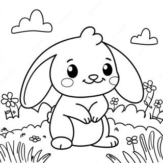 Aranyos Nyul Viragmezon Szinezolap 95029-34284