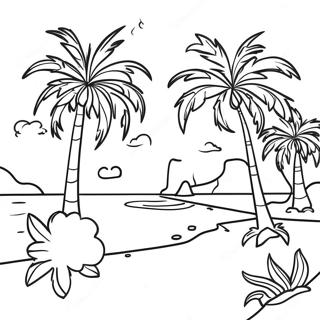 Palmafas Paradicsom Szinezolap 95133 34369