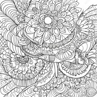 Szines Mandala Mintak Szinezolap 9583-635