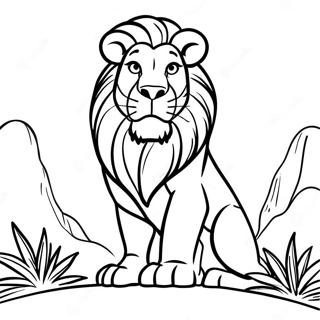 Mufasa Buszken All Szinezolap 95898-35012