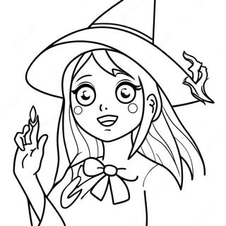 Remiszto Anime Boszorkany Szinezolap 96286-35302